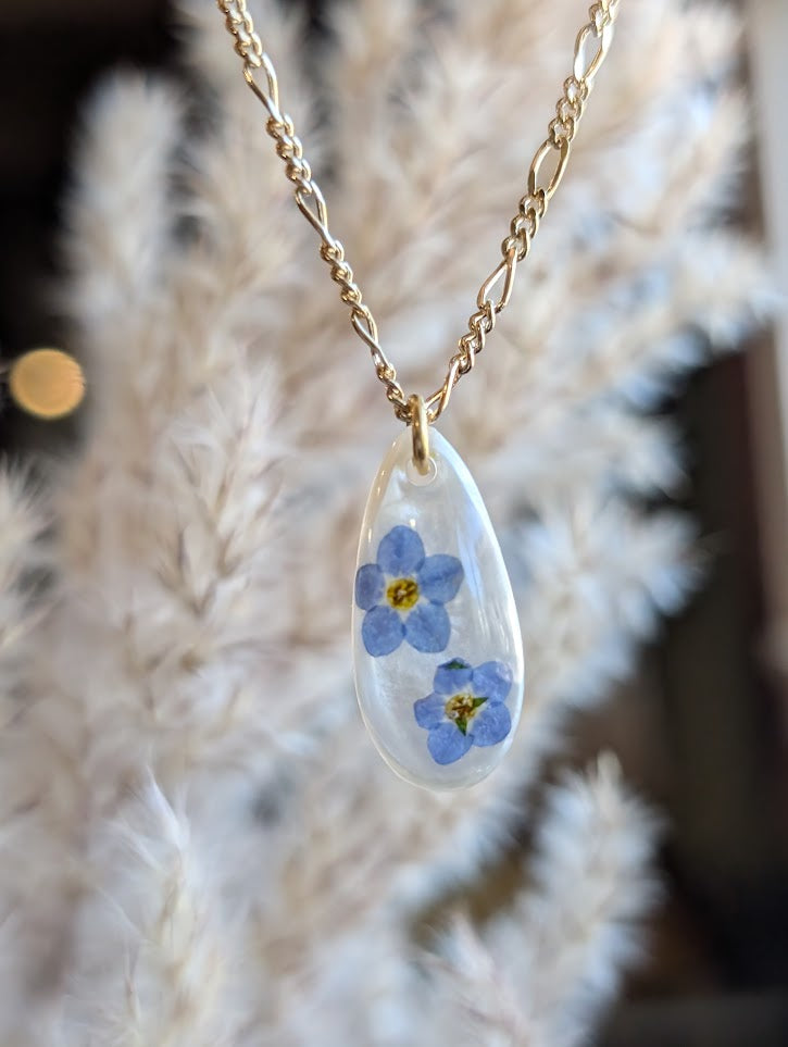 Forget- Me- Not flower Pieces